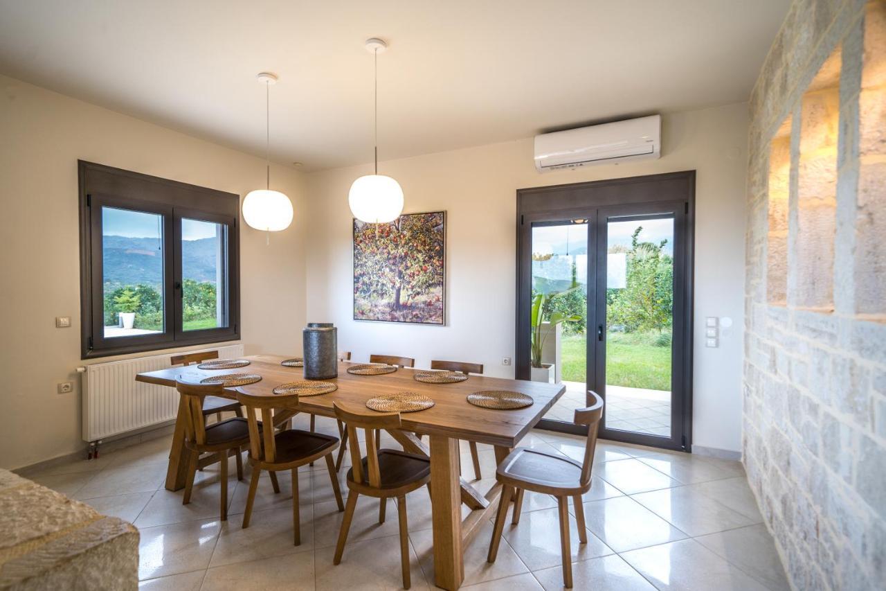 Villa Florentina ✩ Private Pool ✩ Bbq ✩ 7 Guests Alikianos Zewnętrze zdjęcie